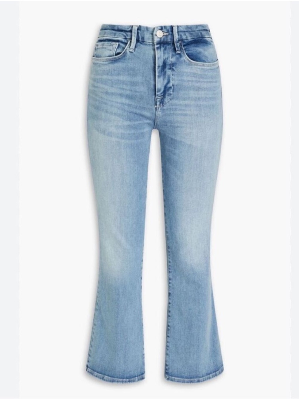 FRAME Le One Crop mini boot jeans size 1